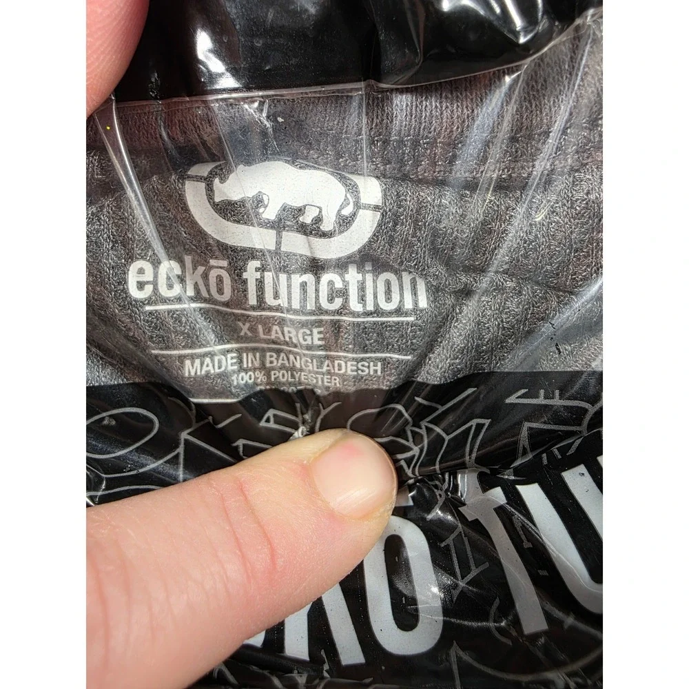 Ecko Function Thermal Set Mens XL Gray 2PC Waffle Knit Base Layer Long‎ Johns